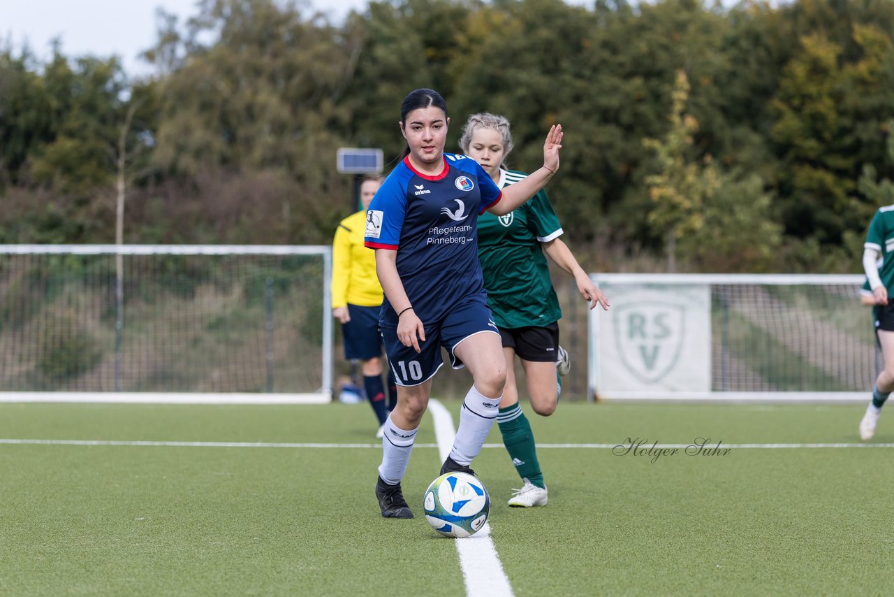 Bild 51 - wU19 Rissener SV - VfL Pinneberg : Ergebnis: 9:1